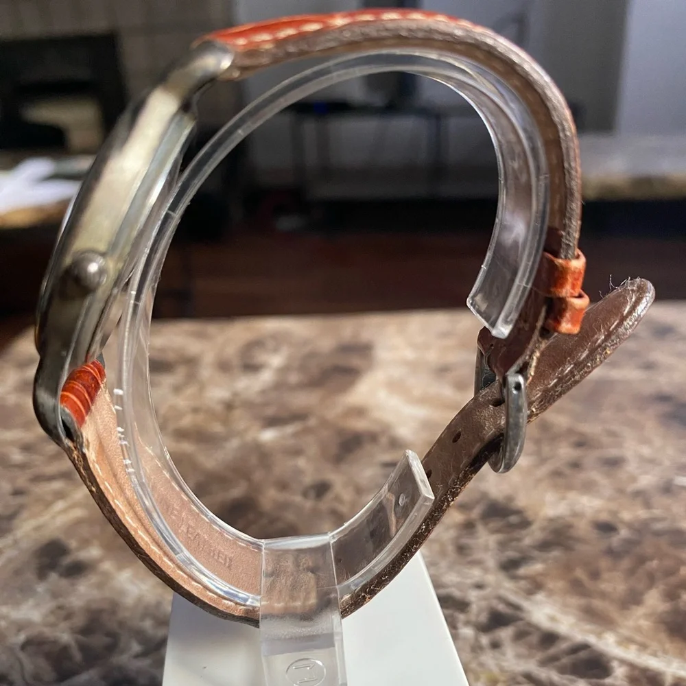 RARE 1991 FOSSIL ART DECO FOSSIL WATCH EC-8708